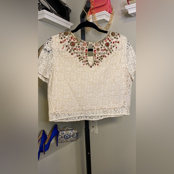 Haute Hippie Top with beads - Picture 2 of 15